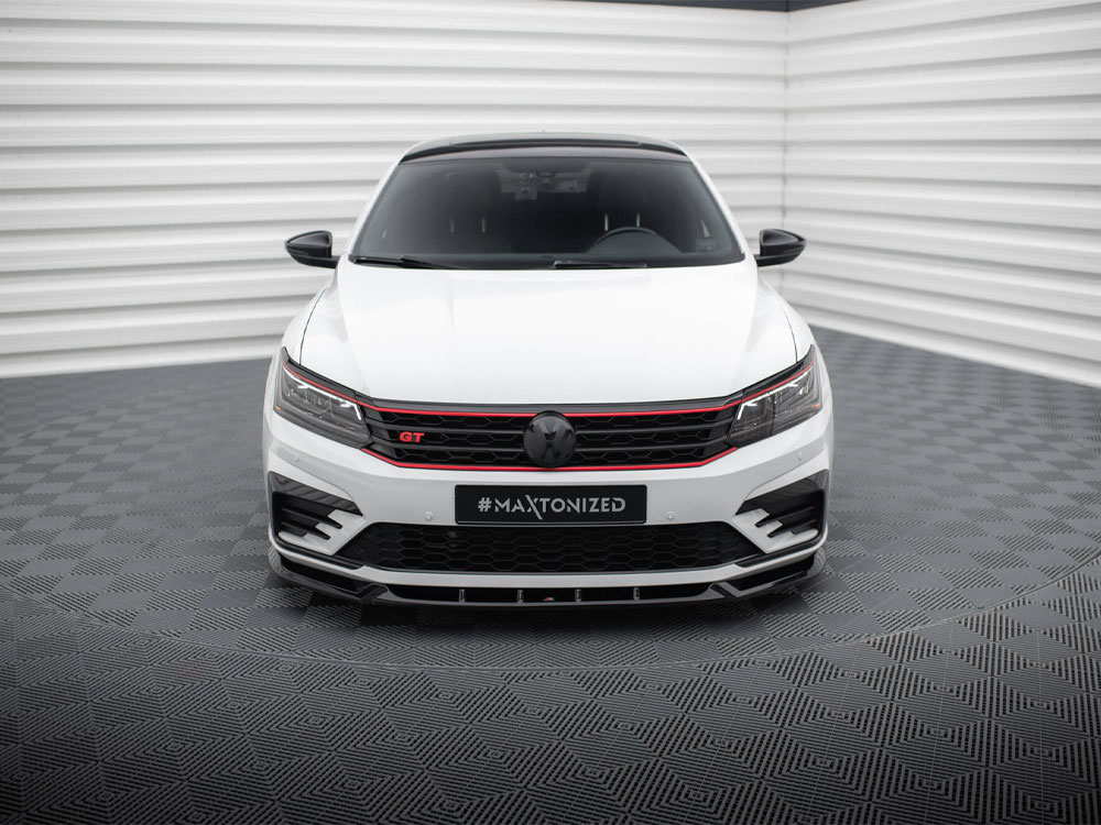 Maxton front splitter v2 volkswagen passat gt b8 facelift models (usa) 3 Maxton front splitter v2 volkswagen passat gt b8 facelift models (usa) - image 3