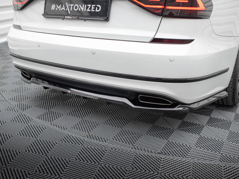 Maxton rear splitter (vertical bars) volkswagen passat gt b8 facelift models (usa) 3 Maxton rear splitter (vertical bars) volkswagen passat gt b8 facelift models (usa) - image 3