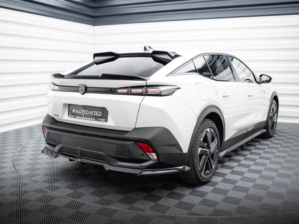 Maxton lower spoiler cap 3d peugeot 408 mk1 2 Maxton lower spoiler cap 3d peugeot 408 mk1 - image 2