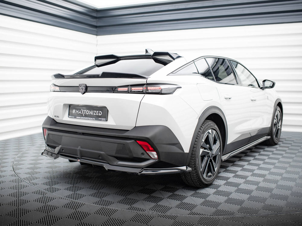 Maxton rear splitter (vertical bars) peugeot 408 mk1 2 Maxton rear splitter (vertical bars) peugeot 408 mk1 - image 2