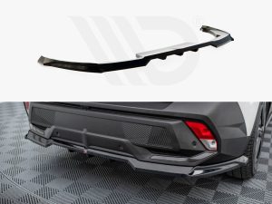 Maxton Rear Splitter (Vertical Bars) Peugeot 408 Mk1