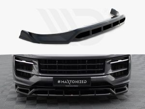 Maxton Front Splitter Porsche Cayenne SUV/Coupe Mk3 Facelift Models