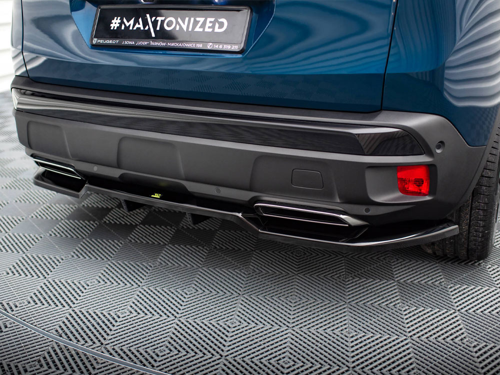 Maxton rear splitter (vertical bars) peugeot 3008 gt-line mk2 facelift models 3 Maxton rear splitter (vertical bars) peugeot 3008 gt-line mk2 facelift models - image 3