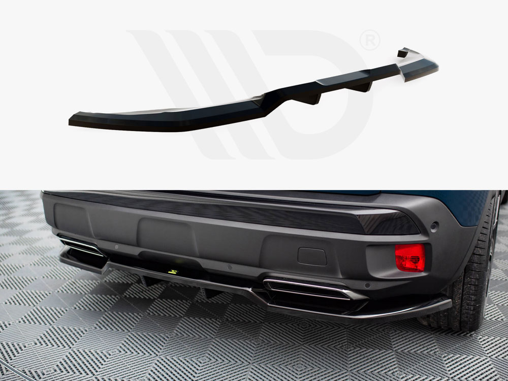 Maxton rear splitter (vertical bars) peugeot 3008 gt-line mk2 facelift models 1 Maxton rear splitter (vertical bars) peugeot 3008 gt-line mk2 facelift models