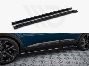Maxton Side Skirts Diffusers Peugeot 3008 GT-Line Mk2 Facelift Models