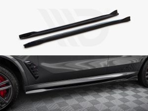 Maxton Side Skirts Diffusers BMW X5 M F95 Facelift Models