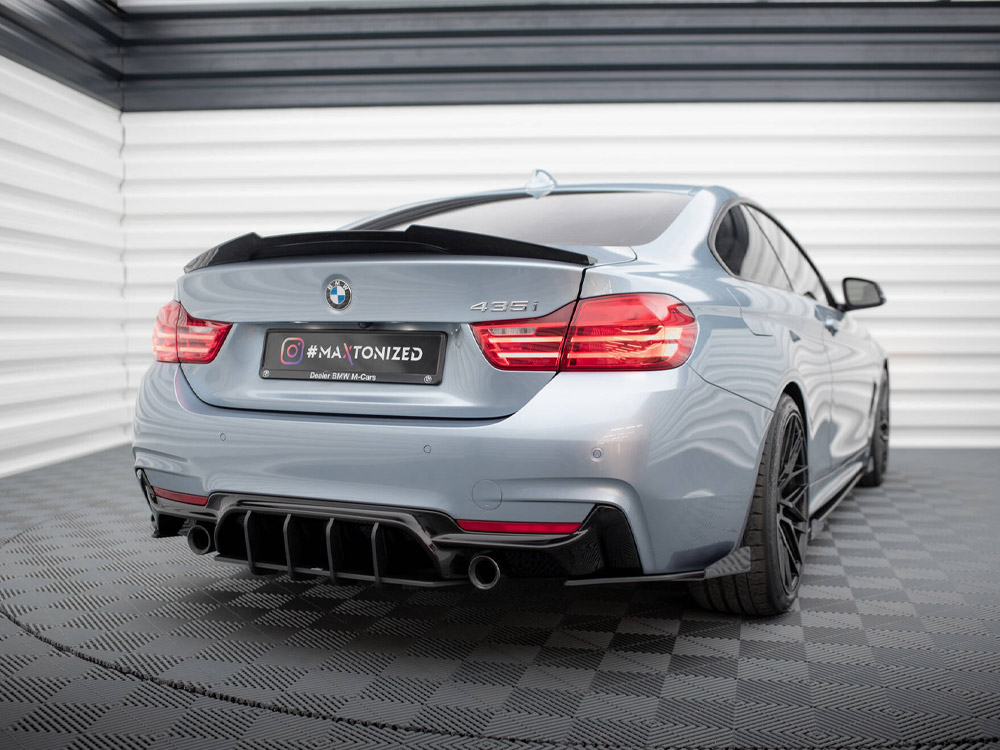 Maxton street pro rear side splitters + flaps bmw 435i coupe m-pack f32 2 Maxton street pro rear side splitters + flaps bmw 435i coupe m-pack f32 - image 2