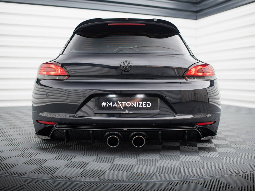 Maxton rear valance v2 volkswagen scirocco mk3 (r32 exhaust) 3 Maxton rear valance v2 volkswagen scirocco mk3 (r32 exhaust) - image 3