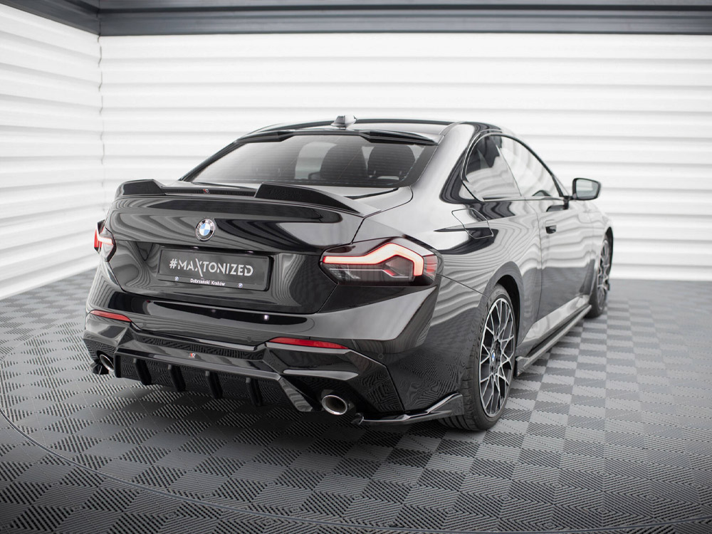 Maxton rear side splitters v4 bmw 2 series g42 2 Maxton rear side splitters v4 bmw 2 series g42 - image 2