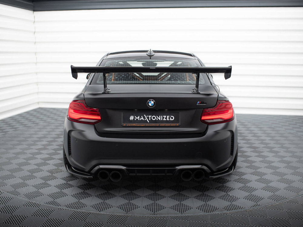 Maxton carbon spoiler with internal brackets uprights bmw m2 f87 3 Maxton carbon spoiler with internal brackets uprights bmw m2 f87 - image 3