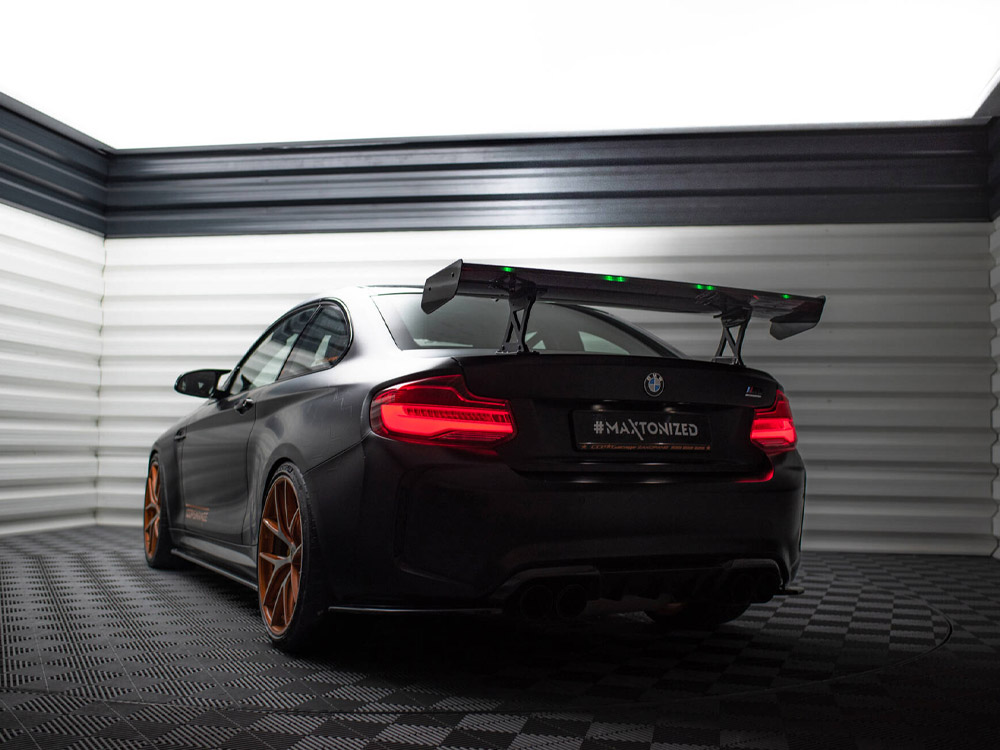 Maxton carbon spoiler with internal brackets uprights + led bmw m2 f87 20 Maxton carbon spoiler with internal brackets uprights + led bmw m2 f87 - image 20