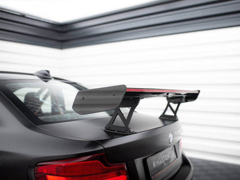 Maxton carbon spoiler with internal brackets uprights + led bmw m2 f87 6 Maxton carbon spoiler with internal brackets uprights + led bmw m2 f87 - image 6