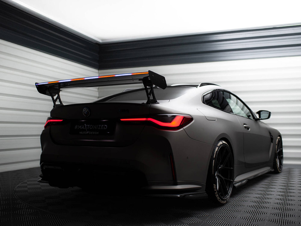 Maxton carbon spoiler with external brackets uprights + led bmw m4 g82 / m440i g22 / 4 series m-pack g22 14 Maxton carbon spoiler with external brackets uprights + led bmw m4 g82 / m440i g22 / 4 series m-pack g22 - image 14