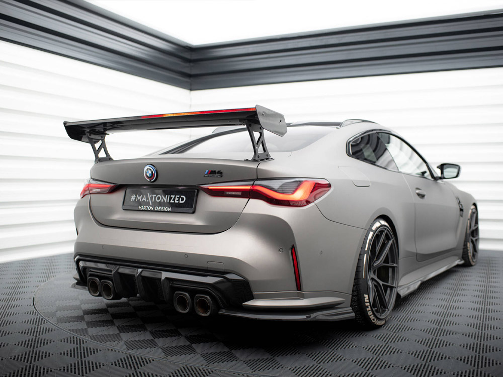 Maxton carbon spoiler with external brackets uprights + led bmw m4 g82 / m440i g22 / 4 series m-pack g22 2 Maxton carbon spoiler with external brackets uprights + led bmw m4 g82 / m440i g22 / 4 series m-pack g22 - image 2