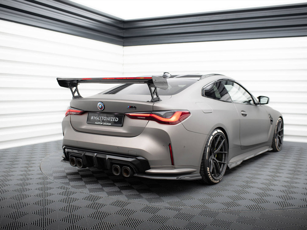 Maxton carbon spoiler with external brackets uprights + led bmw m4 g82 / m440i g22 / 4 series m-pack g22 3 Maxton carbon spoiler with external brackets uprights + led bmw m4 g82 / m440i g22 / 4 series m-pack g22 - image 3