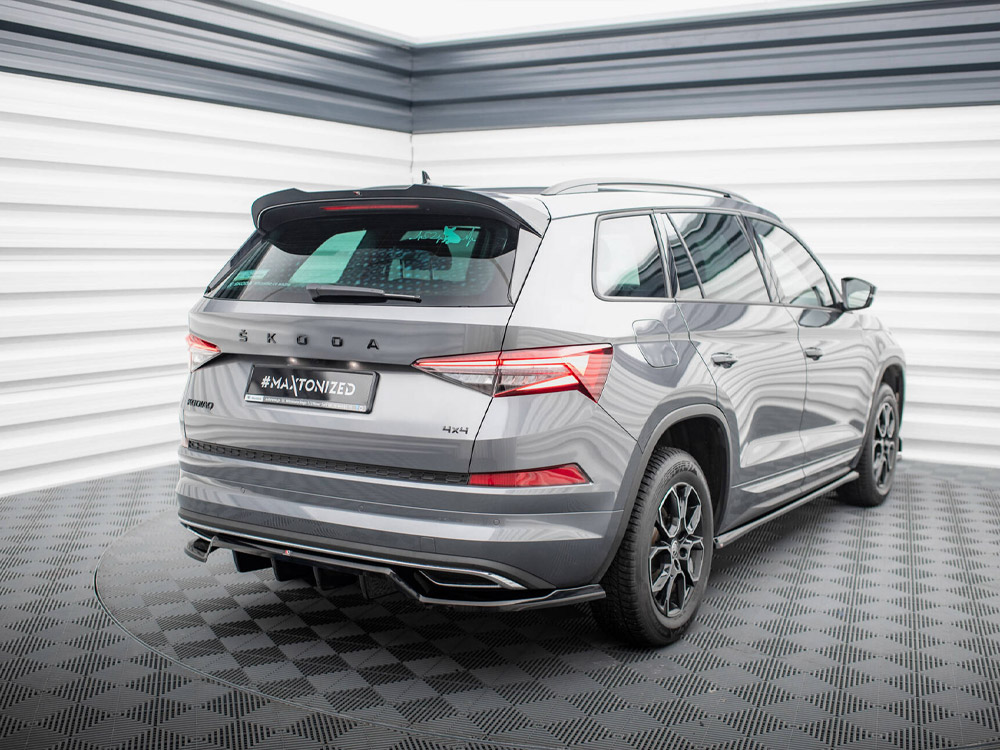 Maxton rear splitter (vertical bars) skoda kodiaq sportline mk1 facelift models 2 Maxton rear splitter (vertical bars) skoda kodiaq sportline mk1 facelift models - image 2