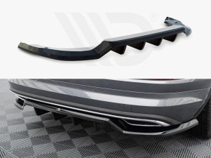 Maxton Rear Splitter (Vertical Bars) Skoda Kodiaq Sportline Mk1 Facelift Models