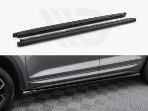 Maxton Side Skirts Diffusers Skoda Kodiaq Sportline Mk1 Facelift Models