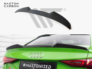 Maxton Carbon Fibre Tailgate Spoiler for Audi RS3 Saloon 8Y