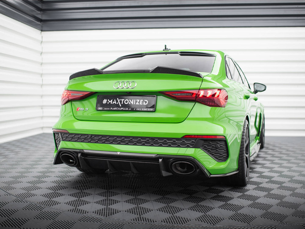 Maxton carbon fibre rear side splitters v2 audi rs3 saloon 8y 2 Maxton carbon fibre rear side splitters v2 audi rs3 saloon 8y - image 2