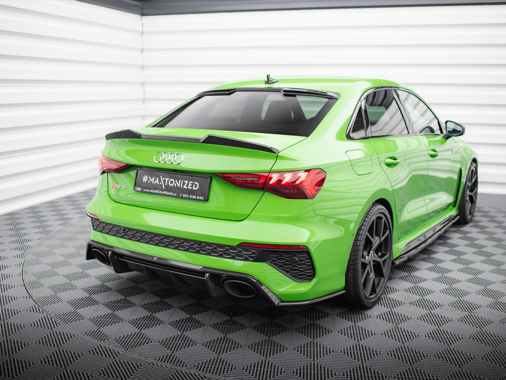 Maxton carbon fibre rear side splitters v2 audi rs3 saloon 8y 3 Maxton carbon fibre rear side splitters v2 audi rs3 saloon 8y - image 3