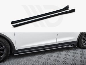 Maxton Side Skirts Diffusers Tesla Model X Mk1 Facelift Models