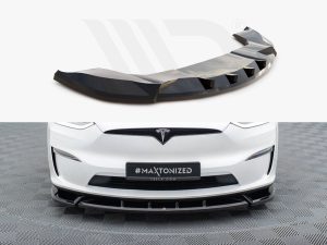Maxton Front Splitter V2 Tesla Model X Mk1 Facelift Models