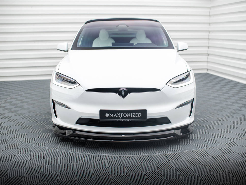 Maxton front splitter v1 tesla model x mk1 facelift models 3 Maxton front splitter v1 tesla model x mk1 facelift models - image 3
