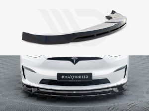 Maxton Front Splitter V1 Tesla Model X Mk1 Facelift Models