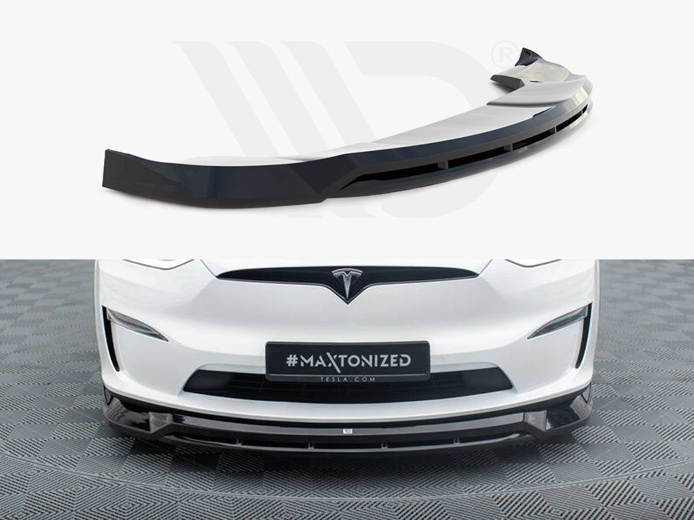 Maxton front splitter v1 tesla model x mk1 facelift models 1 Maxton front splitter v1 tesla model x mk1 facelift models