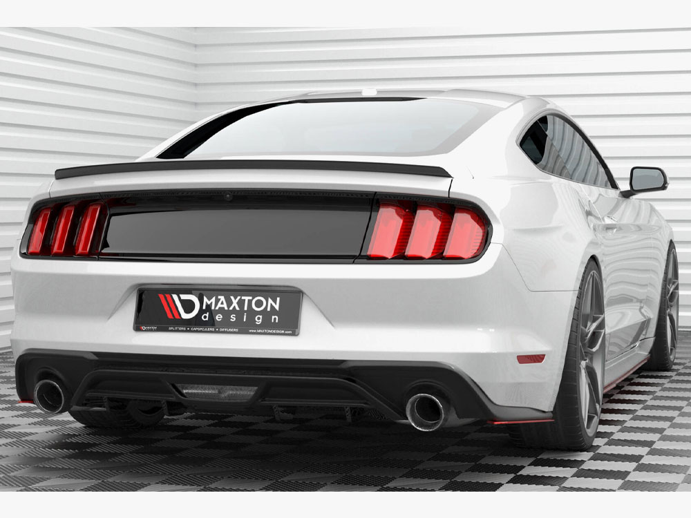 Maxton rear side splitters v2 ford mustang mk6 facelift models 2 Maxton rear side splitters v2 ford mustang mk6 facelift models - image 2