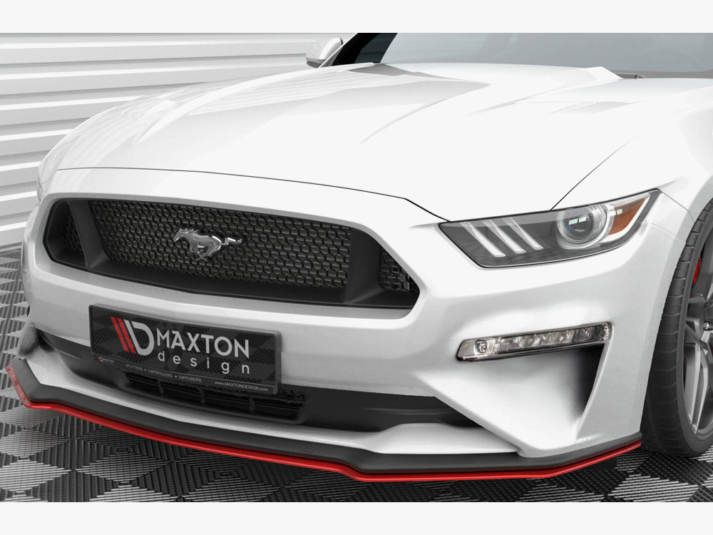 Maxton front splitter v2 ford mustang mk6 facelift models 3 Maxton front splitter v2 ford mustang mk6 facelift models - image 3