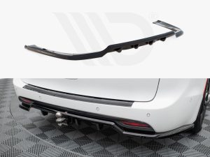 Maxton Central Rear Splitter (Vertical Bars) Chrysler Pacifica Mk2 Facelift Models