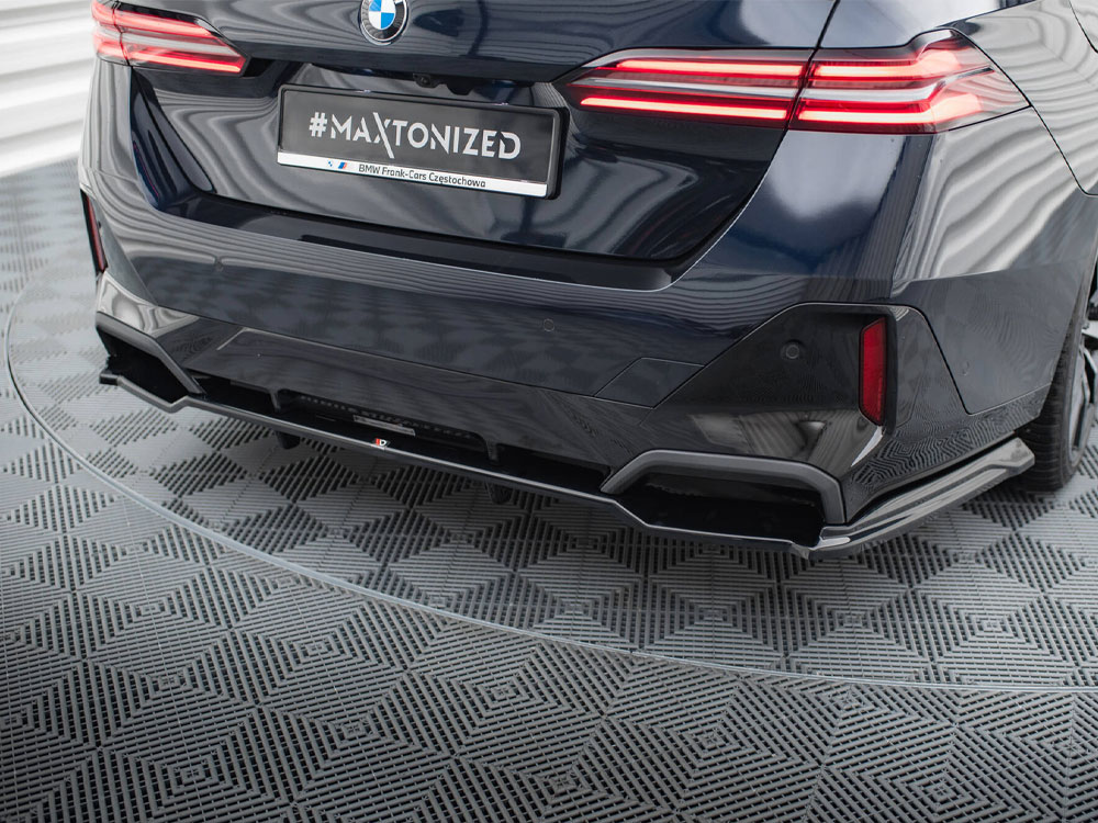 Maxton rear splitter (vertical bars) v1 bmw 5/i5 m-pack g60 3 Maxton rear splitter (vertical bars) v1 bmw 5/i5 m-pack g60 - image 3