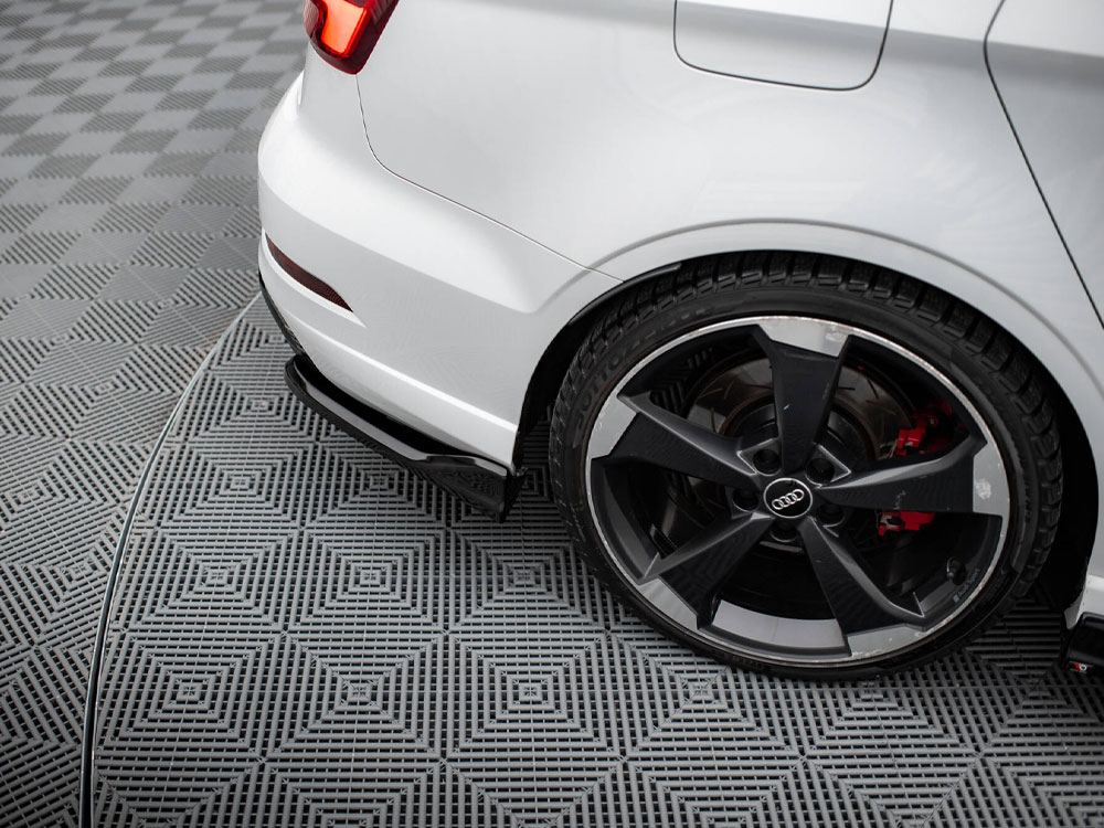 Maxton rear side splitters v3 audi rs3 saloon 8v facelift models 4 Maxton rear side splitters v3 audi rs3 saloon 8v facelift models - image 4
