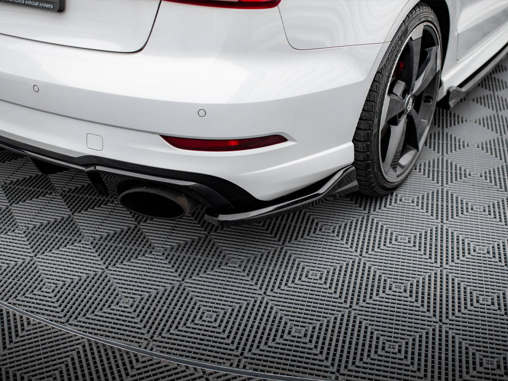 Maxton rear side splitters v3 audi rs3 saloon 8v facelift models 3 Maxton rear side splitters v3 audi rs3 saloon 8v facelift models - image 3