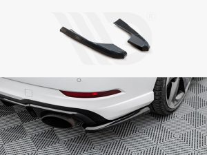 Maxton Rear Side Splitters V2 Audi RS3 Saloon 8V Facelift Models