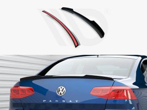 Maxton Spoiler Cap Volkswagen Passat Saloon R-Line Mk8
