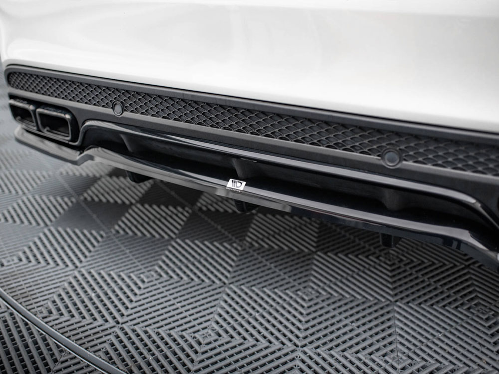 Maxton rear splitter (vertical bars) mercedes-amg c63 saloon/estate w205/s205 4 Maxton rear splitter (vertical bars) mercedes-amg c63 saloon/estate w205/s205 - image 4