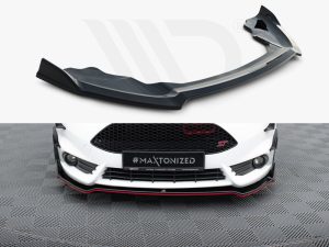 Maxton Front Splitter V5 Ford Fiesta ST Mk7 Facelift Models