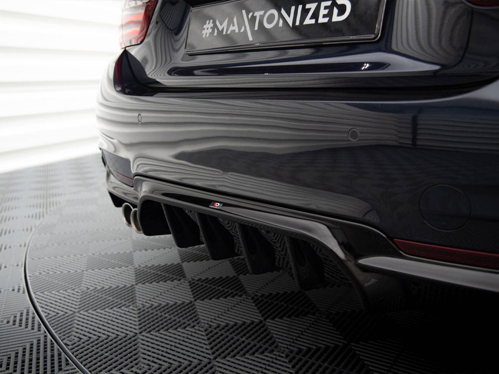 Maxton rear valance bmw 4 series coupe/gran coupe/cabrio m-pack f32/f36/f33 (version with exhaust on one side) 4 Maxton rear valance bmw 4 series coupe/gran coupe/cabrio m-pack f32/f36/f33 (version with exhaust on one side) - image 4