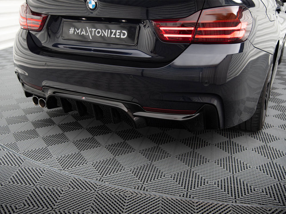 Maxton rear valance bmw 4 series coupe/gran coupe/cabrio m-pack f32/f36/f33 (version with exhaust on one side) 3 Maxton rear valance bmw 4 series coupe/gran coupe/cabrio m-pack f32/f36/f33 (version with exhaust on one side) - image 3