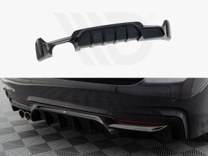 Maxton Rear Valance BMW 4 Series Coupe/Gran Coupe/Cabrio M-Pack F32/F36/F33 (Version with Exhaust on One Side)