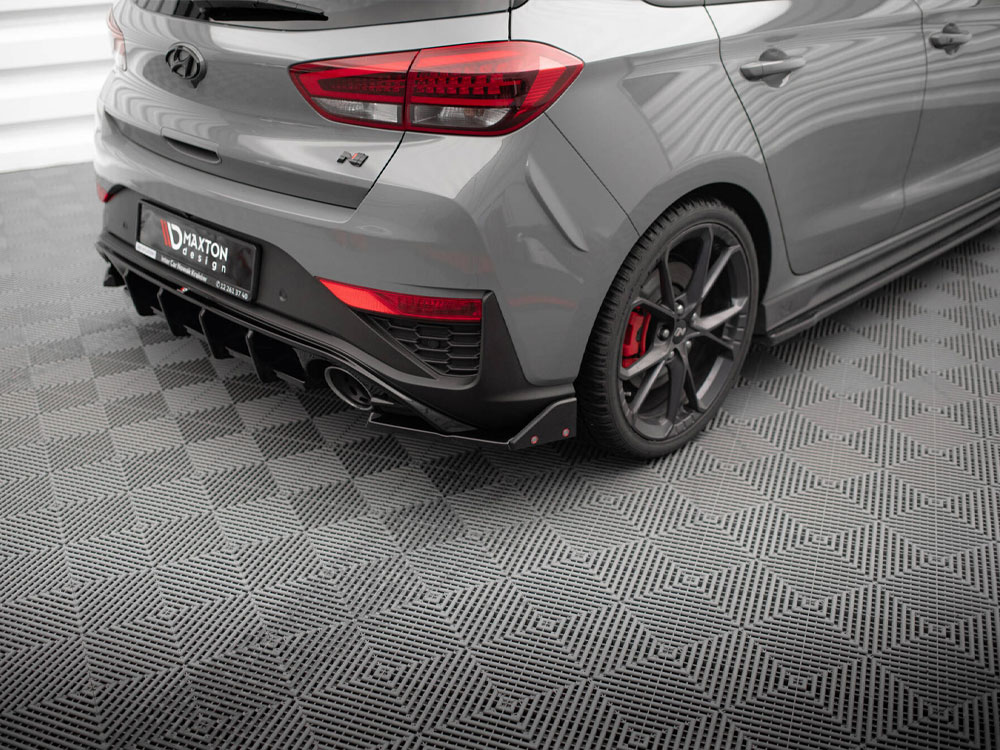 Maxton rear side splitters v4 + flaps hyundai i30 n hatchback mk3 facelift models 3 Maxton rear side splitters v4 + flaps hyundai i30 n hatchback mk3 facelift models - image 3