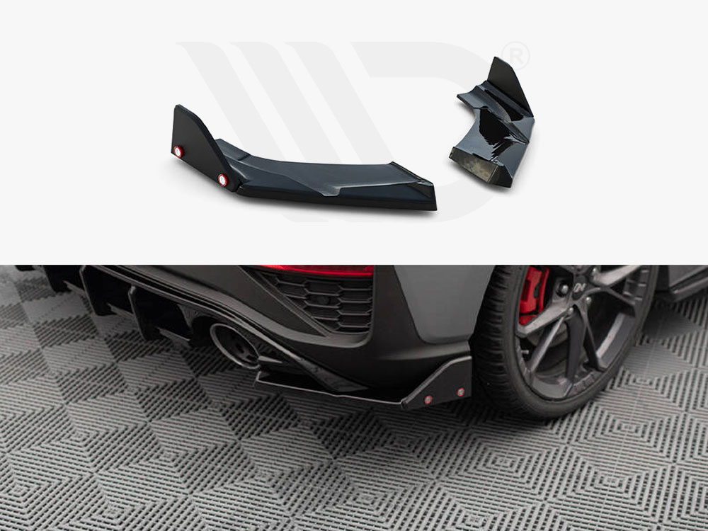 Maxton rear side splitters v4 + flaps hyundai i30 n hatchback mk3 facelift models 1 Maxton rear side splitters v4 + flaps hyundai i30 n hatchback mk3 facelift models