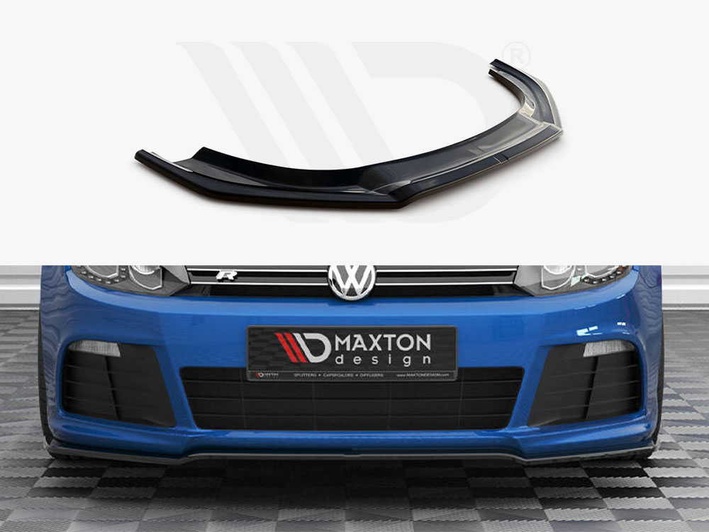 Maxton front splitter v2 volkswagen golf r mk6 1 Maxton front splitter v2 volkswagen golf r mk6