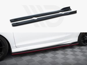 Maxton Side Skirts Diffusers V3 Ford Fiesta ST/ST-Line Mk7/Mk7 Facelift Models