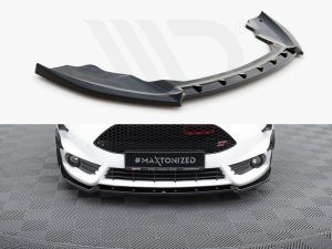 Maxton Front Splitter V4 Ford Fiesta ST Mk7 Facelift Models