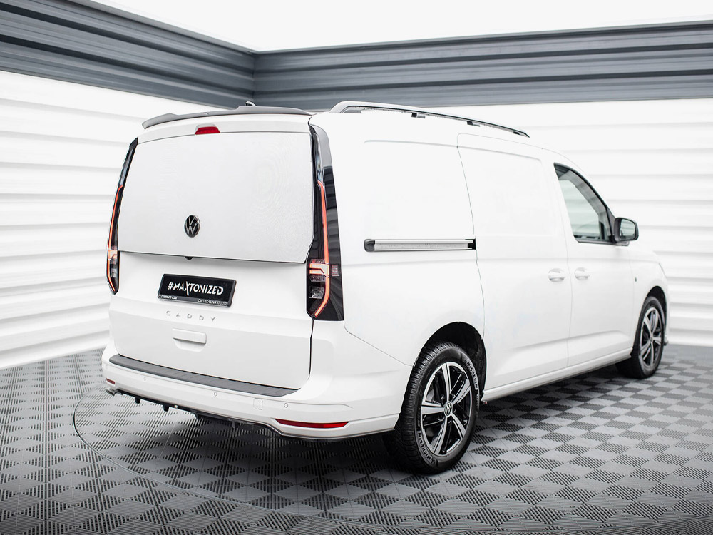 Maxton rear splitter (vertical bars) volkswagen caddy maxi mk5 2 Maxton rear splitter (vertical bars) volkswagen caddy maxi mk5 - image 2