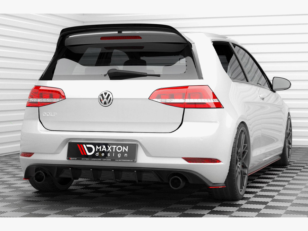 Maxton rear side splitters v2 volkswagen golf gti mk7 facelift models 2 Maxton rear side splitters v2 volkswagen golf gti mk7 facelift models - image 2